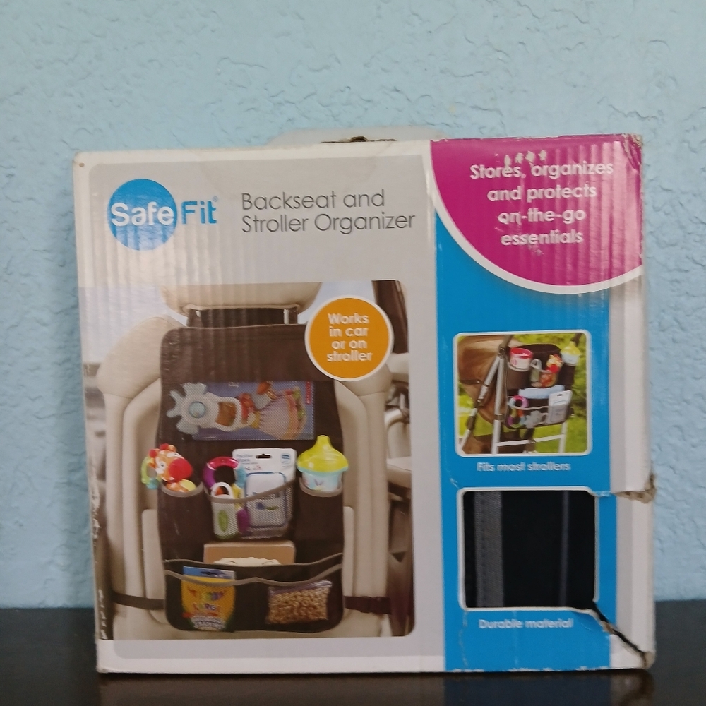 SafeFit Backseat and Stroller Organizer